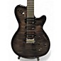Used 2004 Godin XTSA LEAFTOP Trans Black Solid Body Electric Guitar