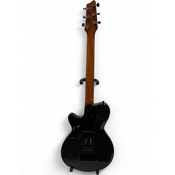 Used 2004 Godin XTSA LEAFTOP Trans Black Solid Body Electric Guitar