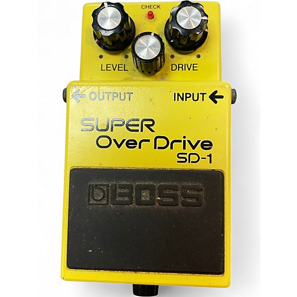 Used BOSS SD1 Super Overdrive Effect Pedal