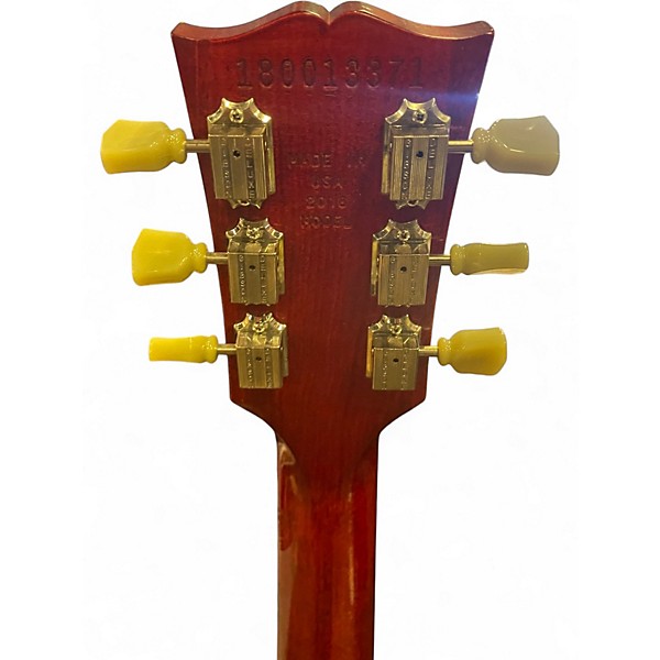 Used 2018 Gibson Les Paul Studio Faded Cherry Solid Body Electric Guitar