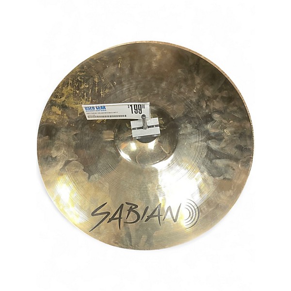 Used SABIAN 14in AAX MEDIUM HI HAT PAIR Cymbal