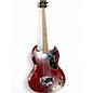 Vintage 1966 Gibson EB-0 Red Electric Bass Guitar thumbnail