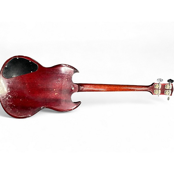 Vintage 1966 Gibson EB-0 Red Electric Bass Guitar