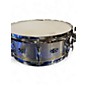 Vintage 1970s Slingerland 14in Student Snare ribbed aluminum Drum thumbnail