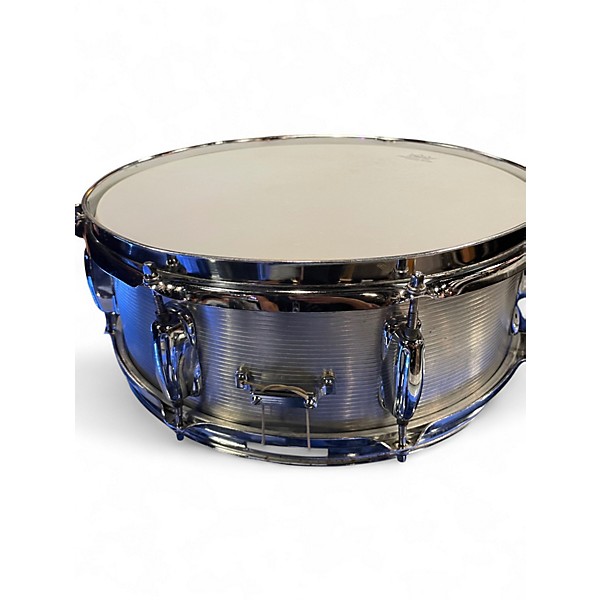 Vintage 1970s Slingerland 14in Student Snare ribbed aluminum Drum