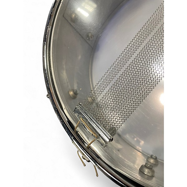 Vintage 1970s Slingerland 14in Student Snare ribbed aluminum Drum