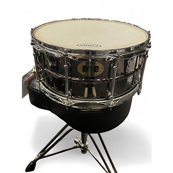Used Pork Pie USA 14in Big Black Brass Black Drum