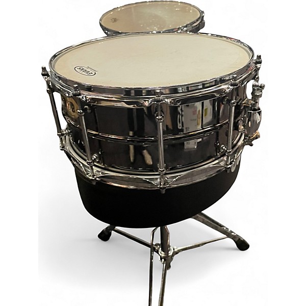 Used Pork Pie USA 14in Big Black Brass Black Drum