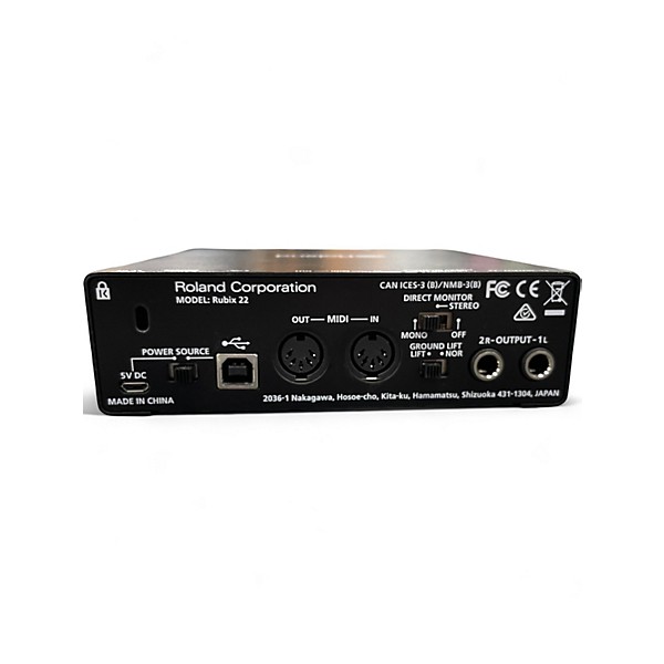 Used Roland rubix 22 Audio Interface | Guitar Center