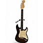 Used Fender Stratocaster Ultra Ebony Burst Solid Body Electric Guitar thumbnail