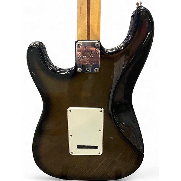 Used Fender Stratocaster Ultra Ebony Burst Solid Body Electric Guitar