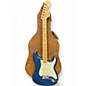 Used Fender American Performer Stratocaster SSS Blue Solid Body Electric Guitar thumbnail