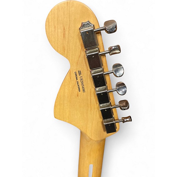 Used Fender American Performer Stratocaster SSS Blue Solid Body Electric Guitar