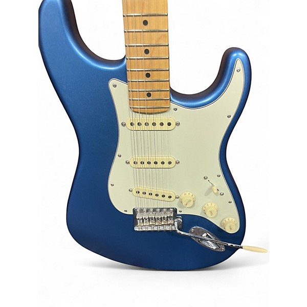 Used Fender American Performer Stratocaster SSS Blue Solid Body Electric Guitar