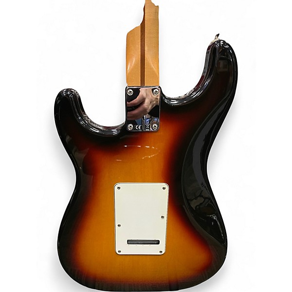 Used Fender Player Stratocaster HSS 2 Tone Sunburst Solid Body Electric Guitar