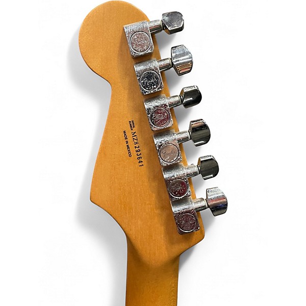 Used Fender Player Stratocaster HSS 2 Tone Sunburst Solid Body Electric Guitar