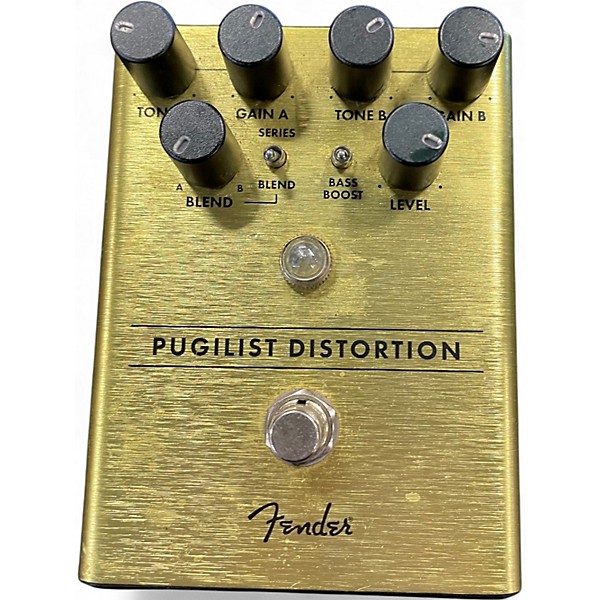 Used Fender Pugilist Distortion Effect Pedal