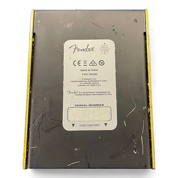 Used Fender Pugilist Distortion Effect Pedal