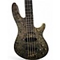Used Schecter Guitar Research MVP C-4 Black Reign Electric Bass Guitar