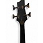 Used Schecter Guitar Research MVP C-4 Black Reign Electric Bass Guitar