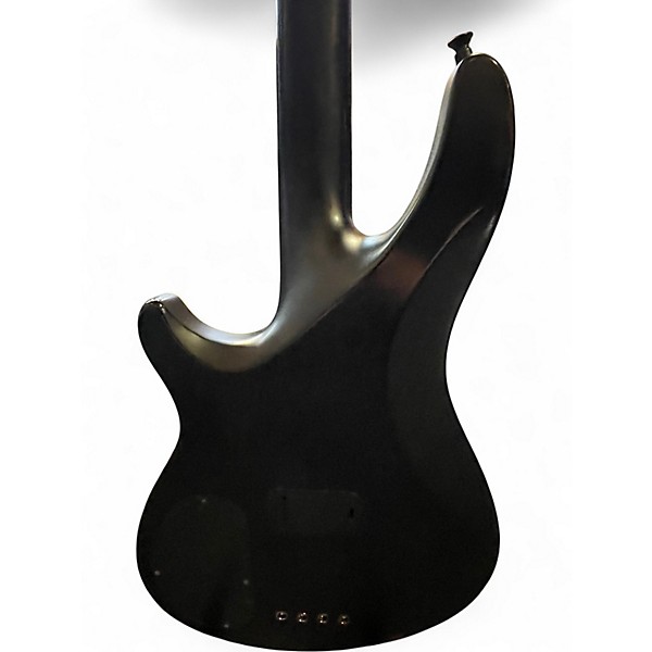 Used Schecter Guitar Research MVP C-4 Black Reign Electric Bass Guitar