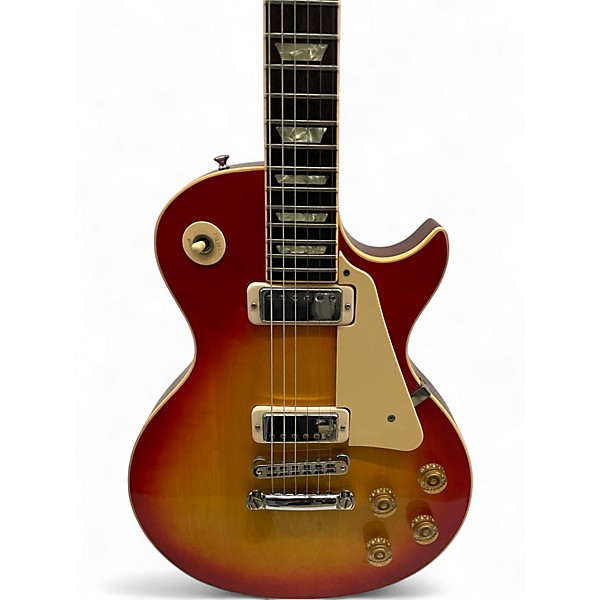 Vintage 1979 Gibson Les Paul Deluxe Cherry Sunburst Solid Body Electric Guitar
