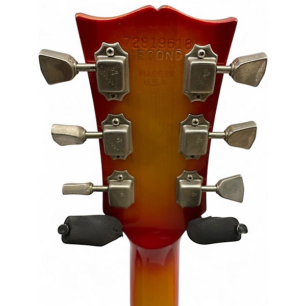 Vintage 1979 Gibson Les Paul Deluxe Cherry Sunburst Solid Body Electric Guitar