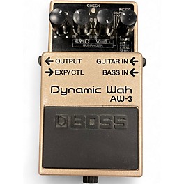 Used BOSS AW3 Dynamic Wah Effect Pedal