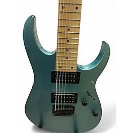 Used Ibanez GRG7221MMLB Metallic Light Blue Solid Body Electric Guitar