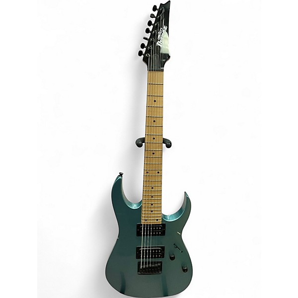 Used Ibanez GRG7221MMLB Metallic Light Blue Solid Body Electric Guitar