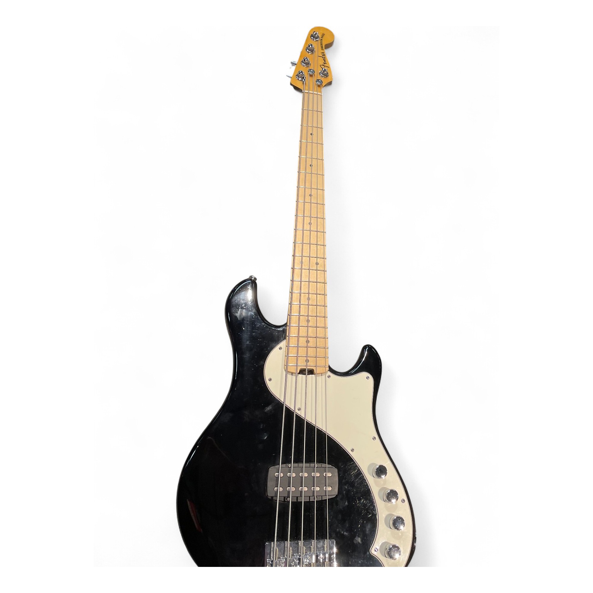 ベース Fender American Deluxe Dimension Bass V Used Fender American Deluxe Dimension Bass V Black Electric