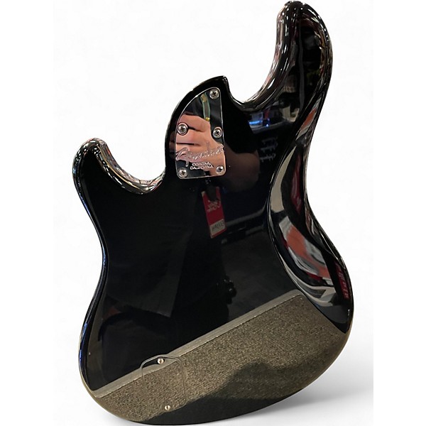 Used Fender American Deluxe Dimension Bass V Black Electric Bass Guitar