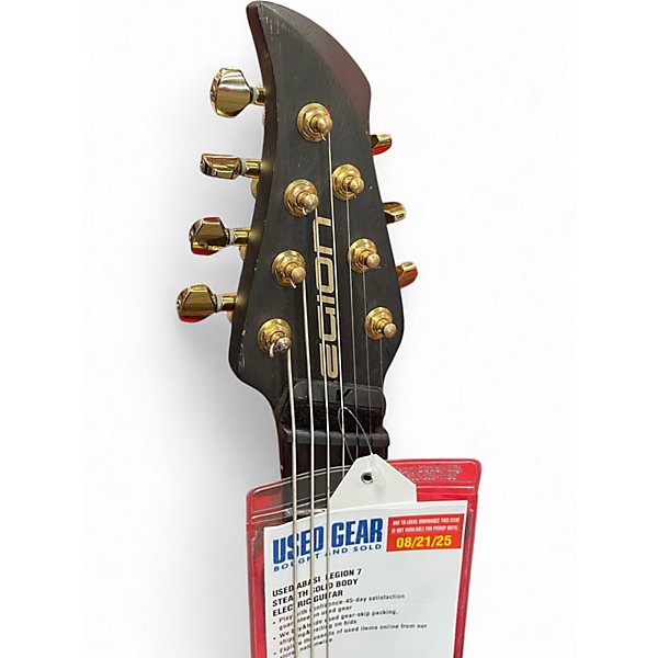 Used ABASI Legion 7 Stealth Solid Body Electric Guitar