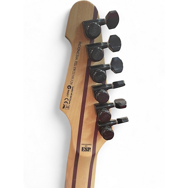 Used ESP LTD M1000MS Black Solid Body Electric Guitar