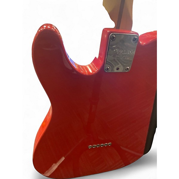 Used 2000 Fender American Fat Telecaster Fiesta Red Solid Body Electric Guitar