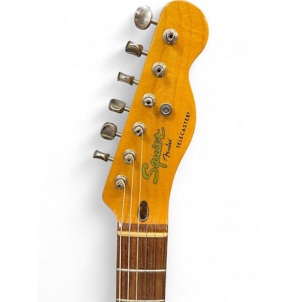 Used 2012 Squier Classic Vibe 1960S Telecaster 3 Tone Sunburst Solid Body Electric Guitar