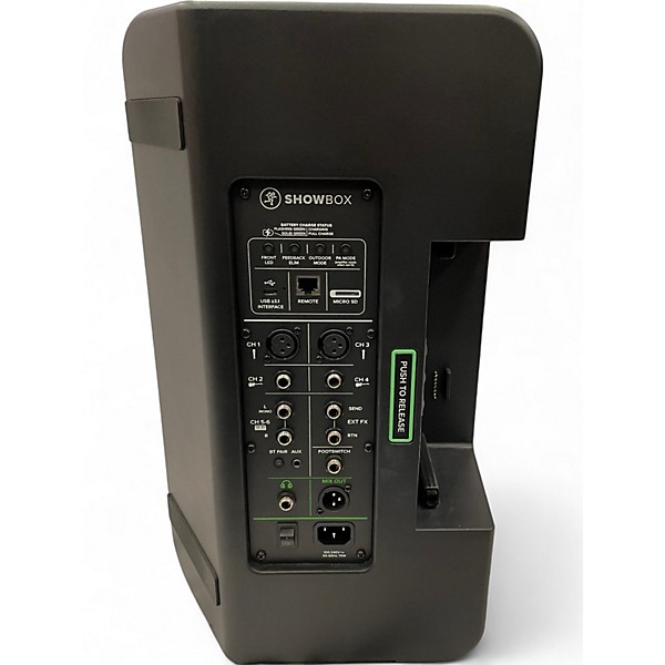Used Mackie ShowBox Battery-Powered All-In-One Performance Rig With Brea Guitar Combo Amp