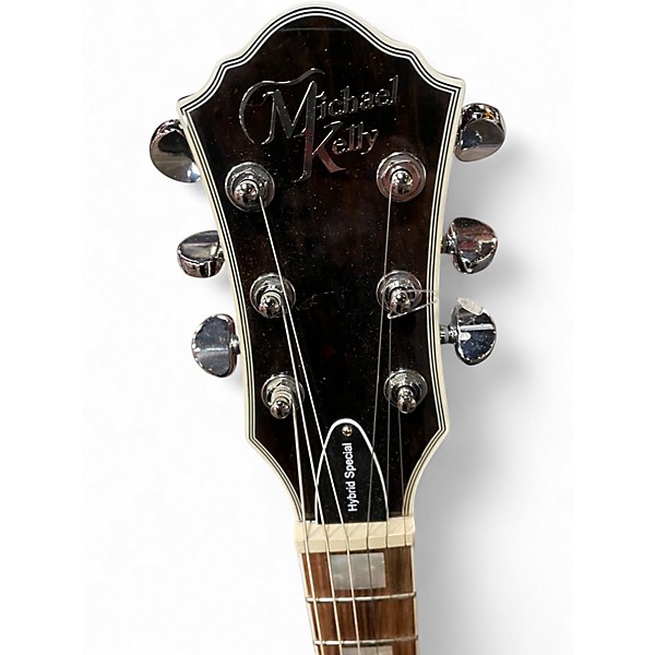 Used Michael Kelly Hybrid Special Brown Hollow Body Electric Guitar