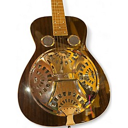 Used Regal RD52 Lightning Square Neck Walnut Resonator Guitar