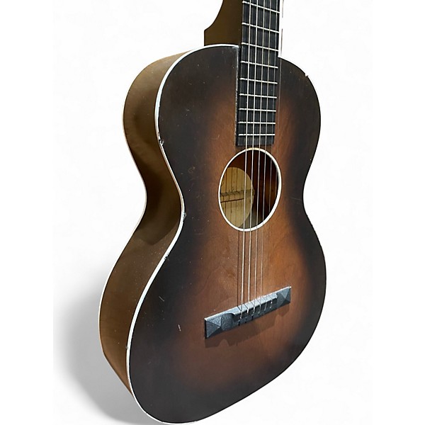 Used 1950s Oahu Publishing Co SQUARE NECK PARLOR DOBRO 2 Color Sunburst Resonator Guitar