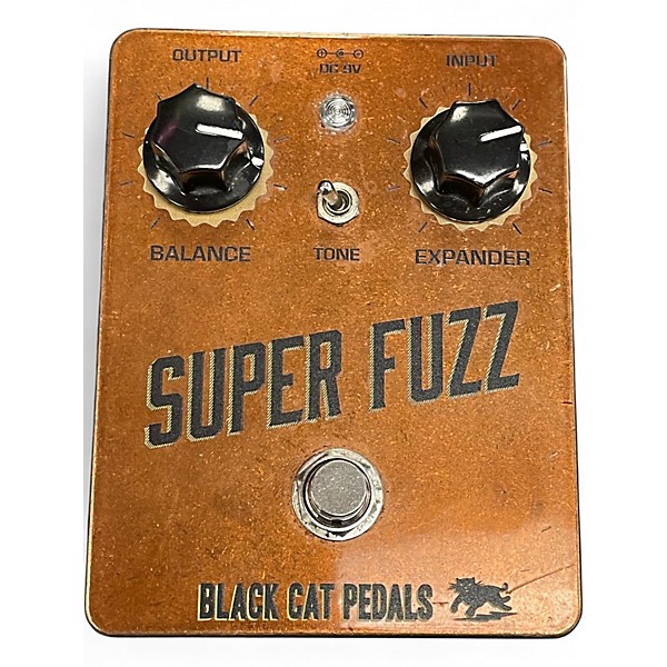 Used Black Cat SUPER FUZZ Effect Pedal