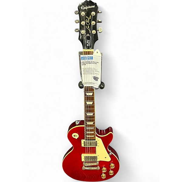 Used Epiphone Les Paul Ultra III Red Solid Body Electric Guitar