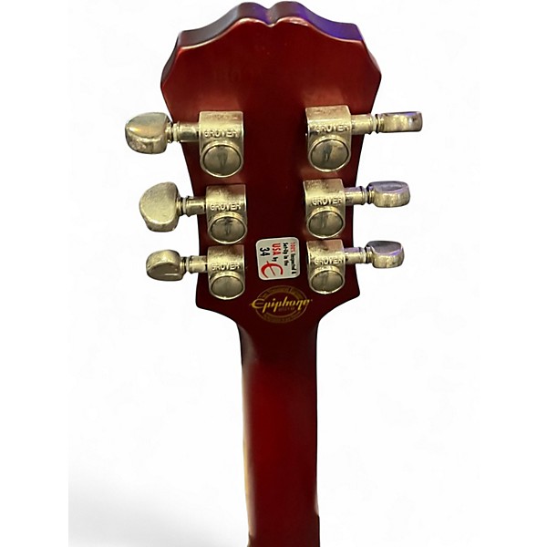 Used Epiphone Les Paul Ultra III Red Solid Body Electric Guitar