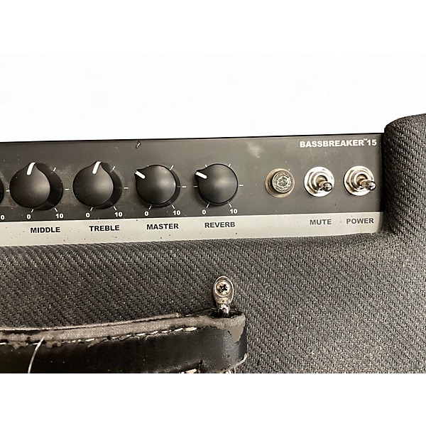 Used Fender Bassbreaker 15W 1x12 Tube Guitar Combo Amp