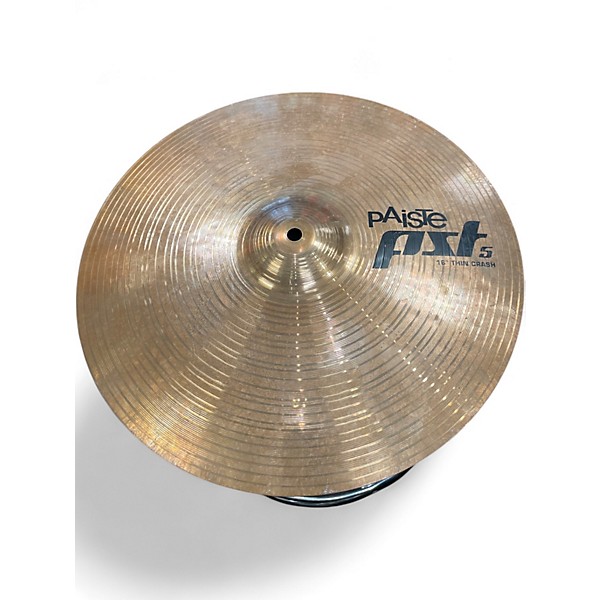 Used Paiste 16in PST5 Crash Ride Cymbal