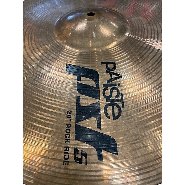 Used Paiste 20in PST5 Crash Ride Cymbal