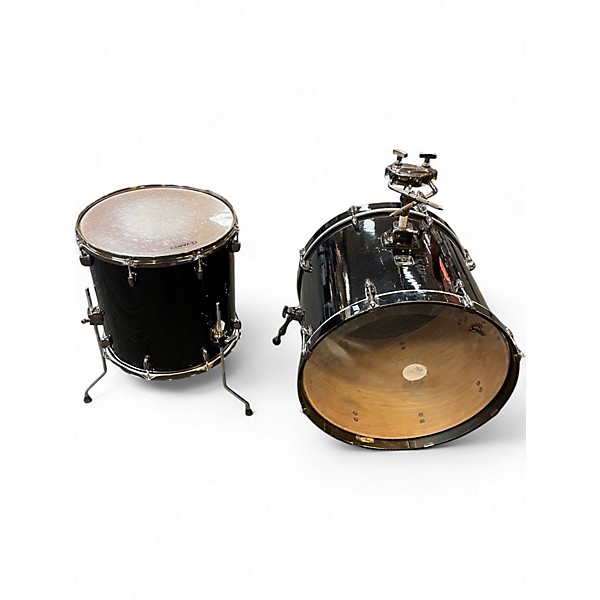 Used Gretsch Drums 2 Piece catalina ash Black Drum Kit