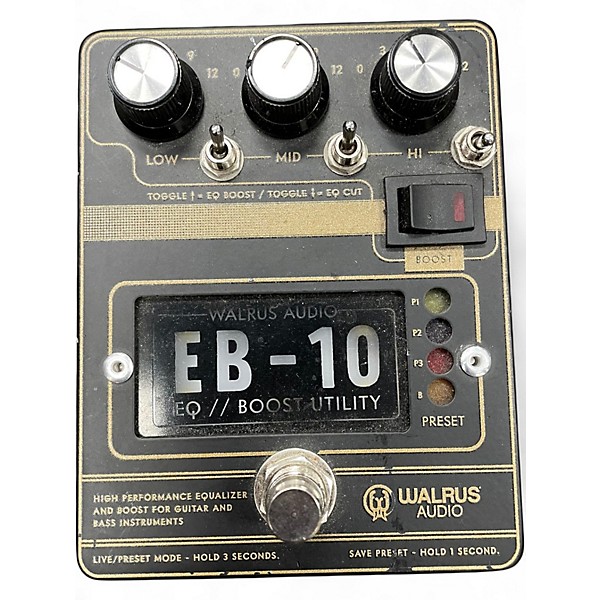 Used Walrus Audio EB10 Pedal