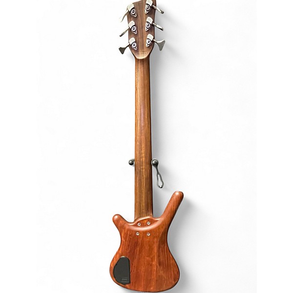 Used Warwick Pro Series Corvette Standard 6 String BUBINGA Electric Bass Guitar