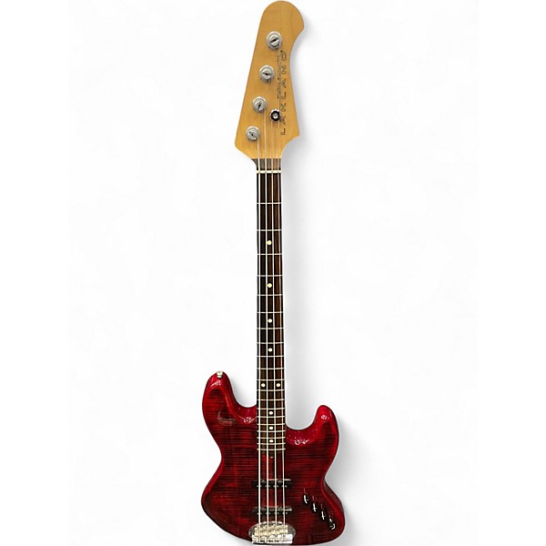 Used Lakland skyline series 44aj Crimson Red Trans Electric